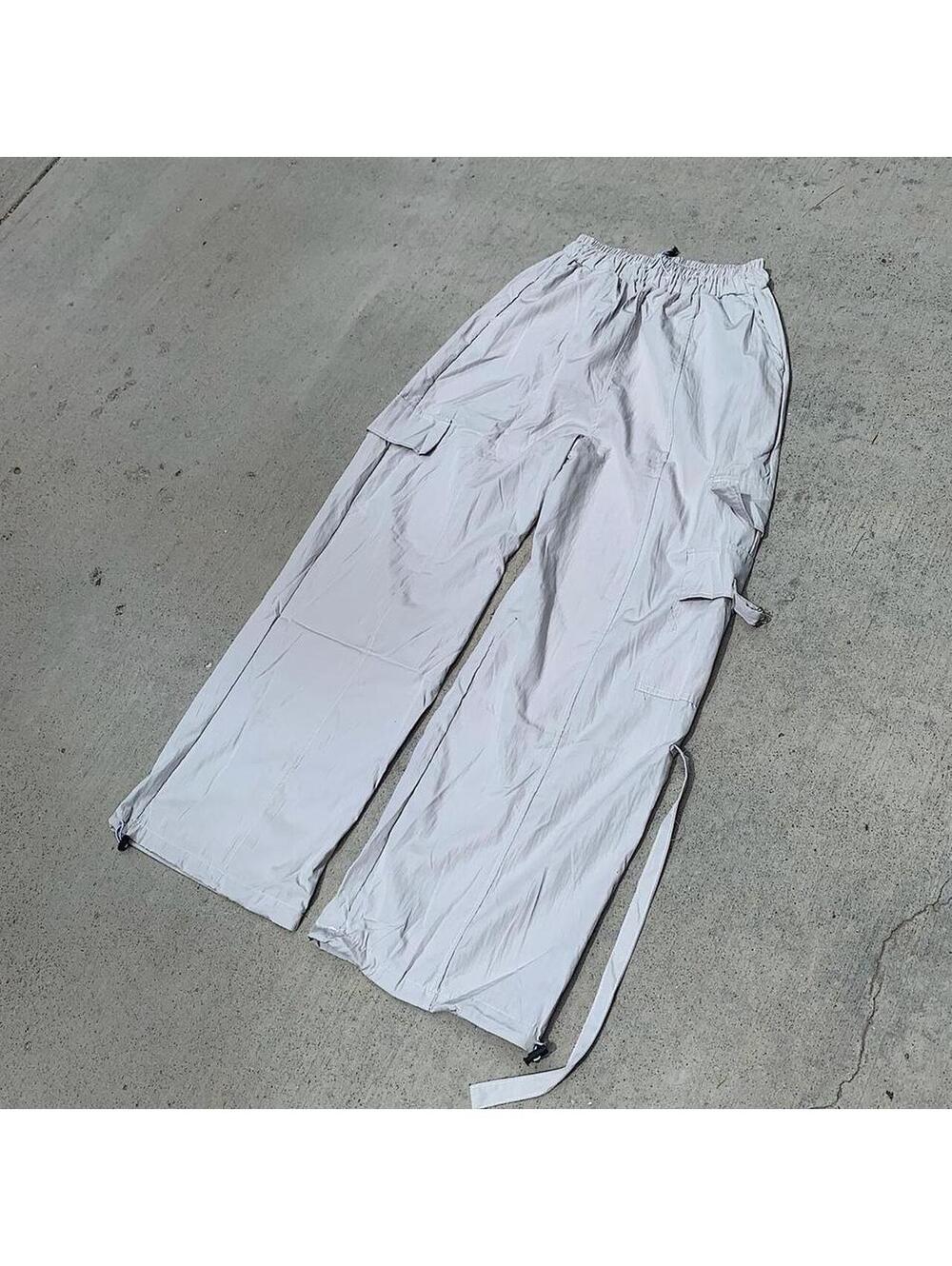 90s style baggy cargo hiking pants - Picture 5 of 8
